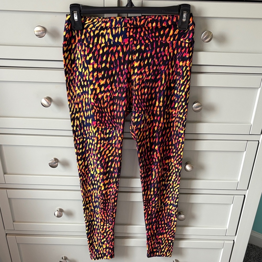 LuLaRoe Multicolor Patterned Leggings